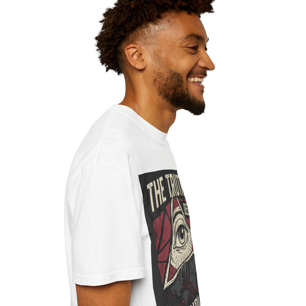 The Truth Is Deeper Than You Think T-Shirt | Conspiracy Graphic Tee