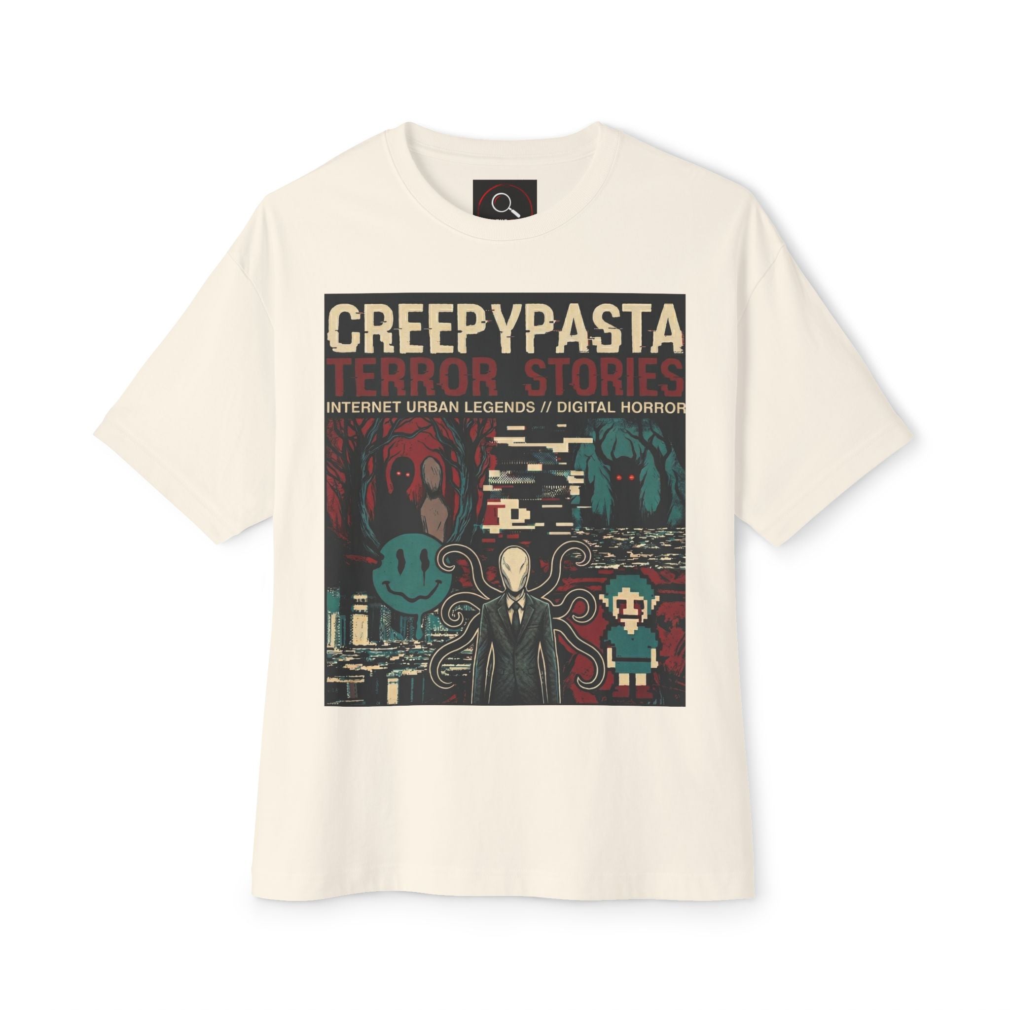 Slenderman Creepypasta Horror Tee — Internet Terror Stories Graphic T-Shirt