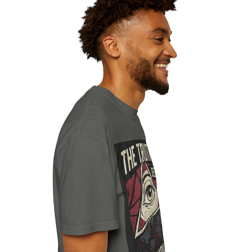 The Truth Is Deeper Than You Think T-Shirt | Conspiracy Graphic Tee