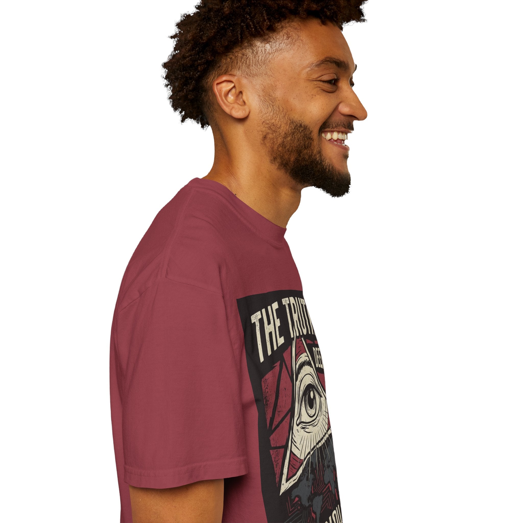 The Truth Is Deeper Than You Think T-Shirt | Conspiracy Graphic Tee