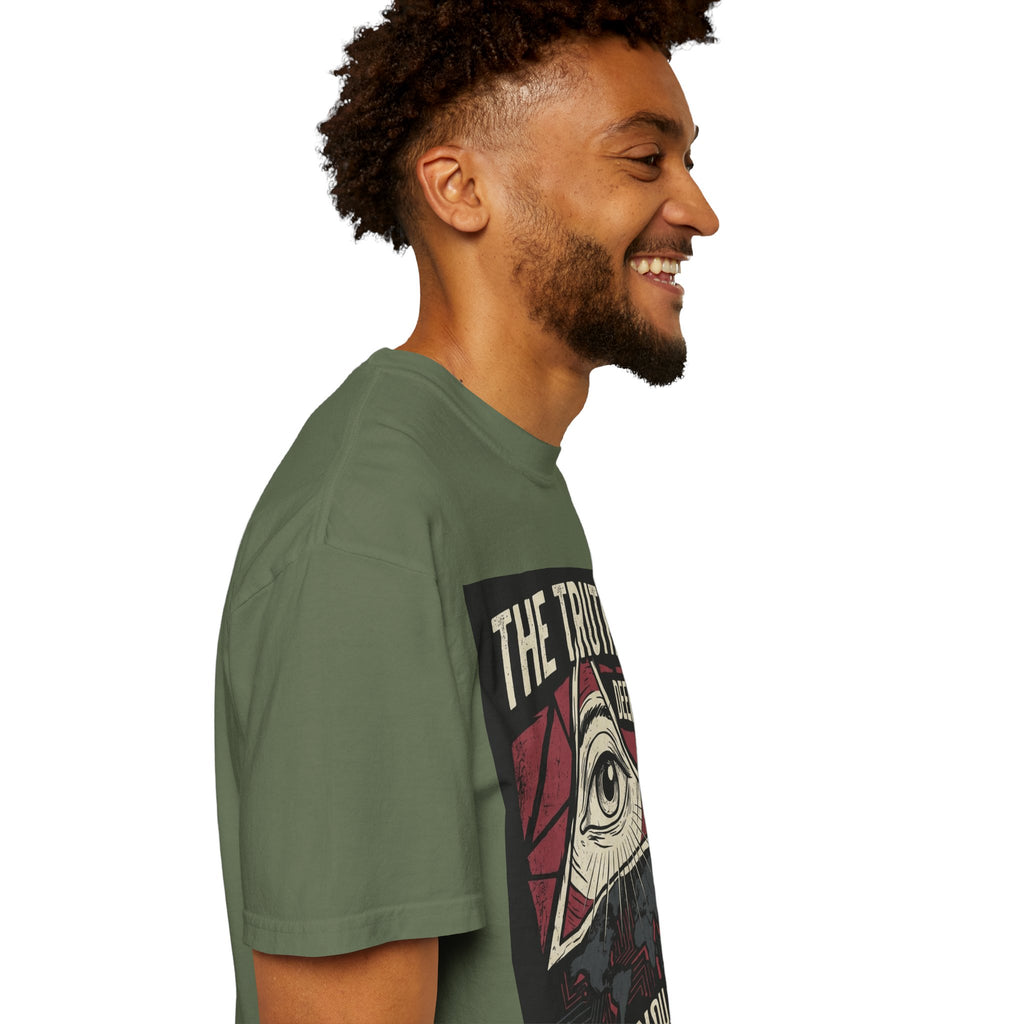 The Truth Is Deeper Than You Think T-Shirt | Conspiracy Graphic Tee