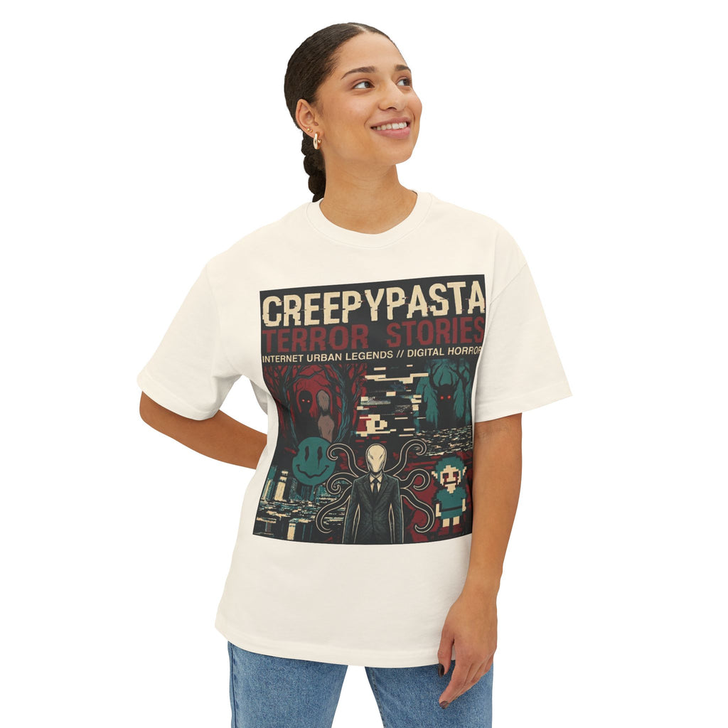 Slenderman Creepypasta Horror Tee — Internet Terror Stories Graphic T-Shirt