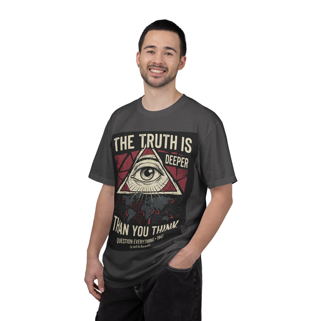 The Truth Is Deeper Than You Think T-Shirt | Conspiracy Graphic Tee