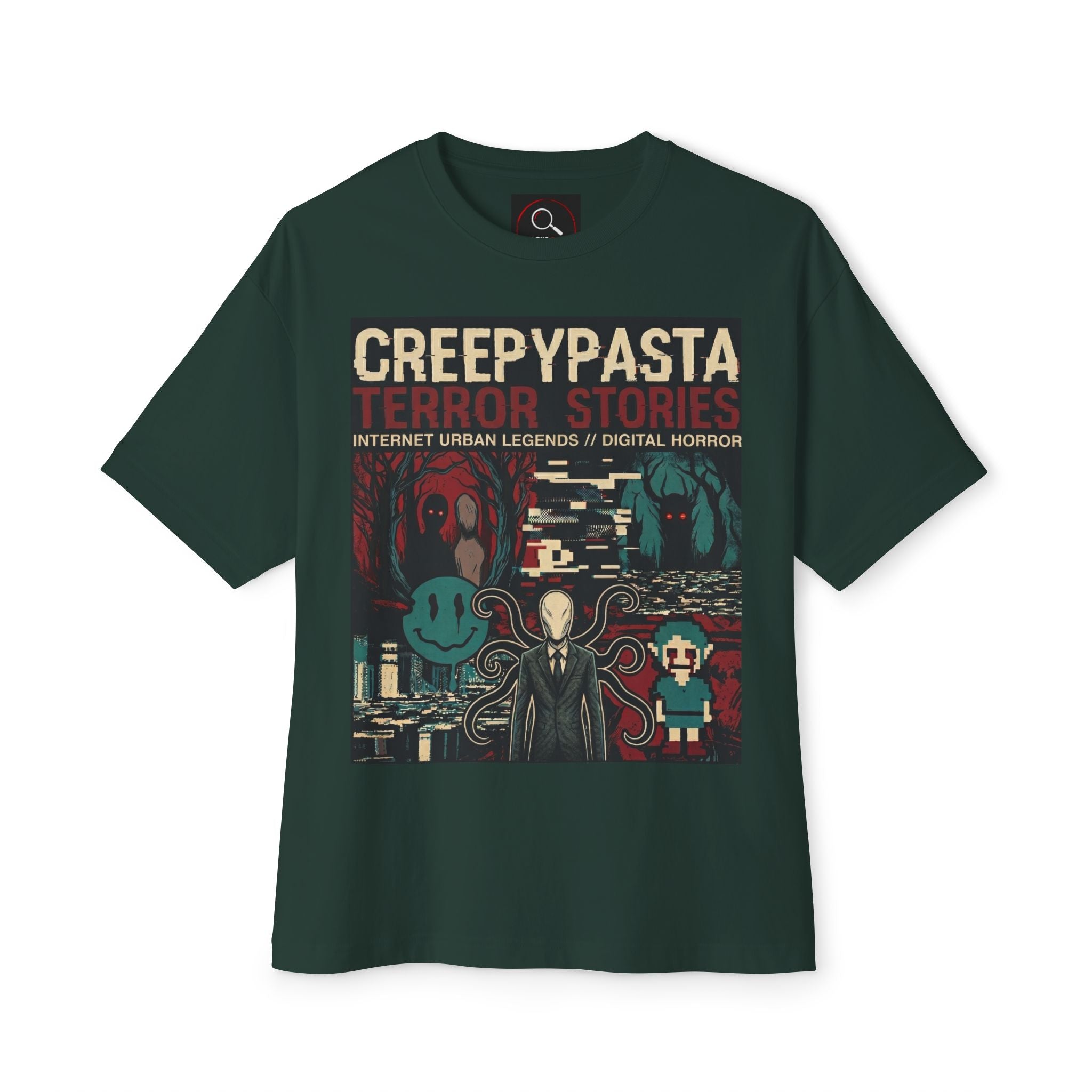Slenderman Creepypasta Horror Tee — Internet Terror Stories Graphic T-Shirt