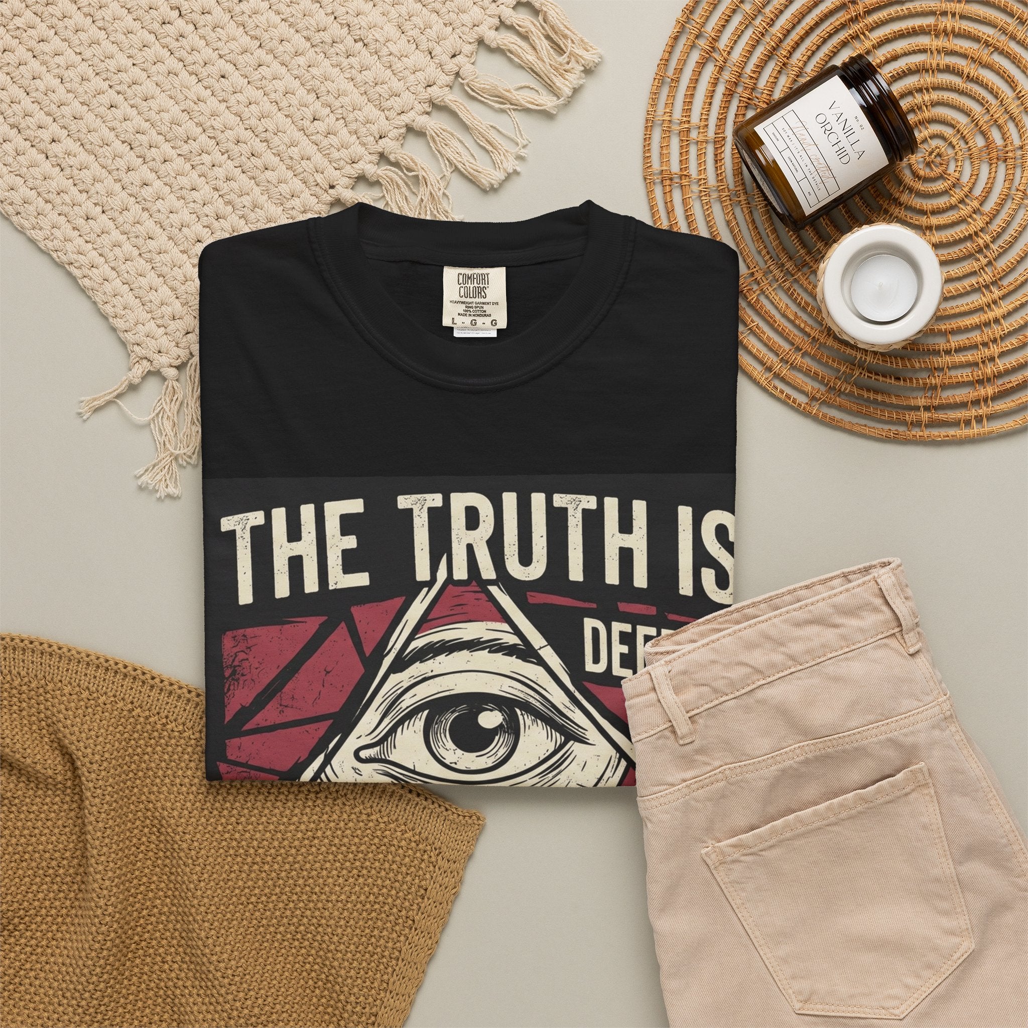 The Truth Is Deeper Than You Think T-Shirt | Conspiracy Graphic Tee
