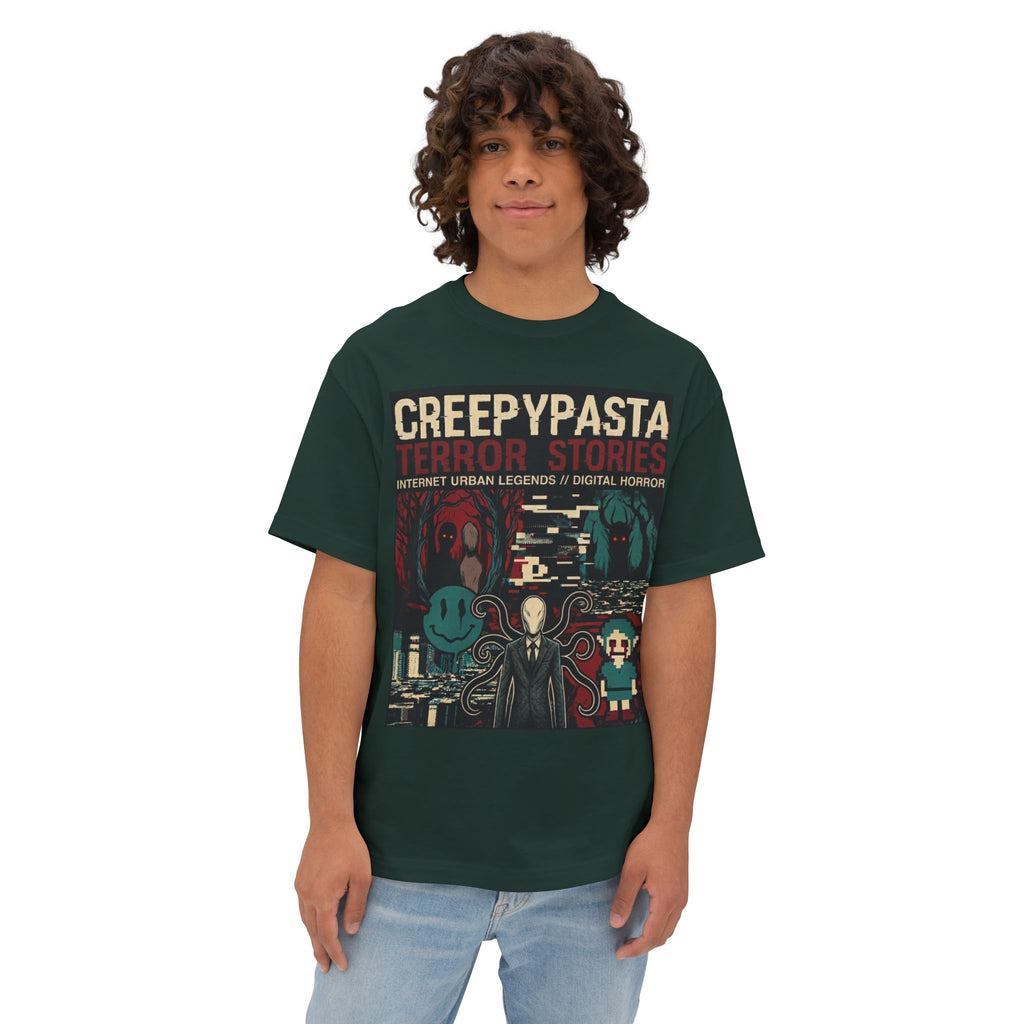Slenderman Creepypasta Horror Tee — Internet Terror Stories Graphic T-Shirt
