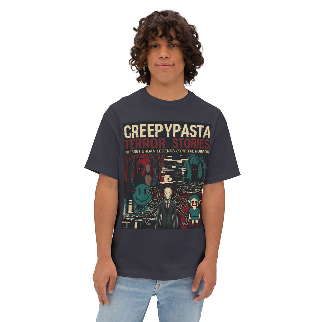 Slenderman Creepypasta Horror Tee — Internet Terror Stories Graphic T-Shirt