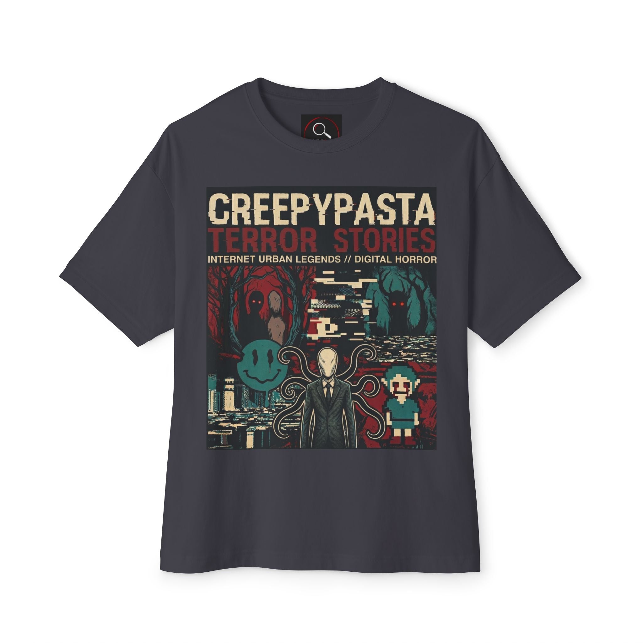 Slenderman Creepypasta Horror Tee — Internet Terror Stories Graphic T-Shirt