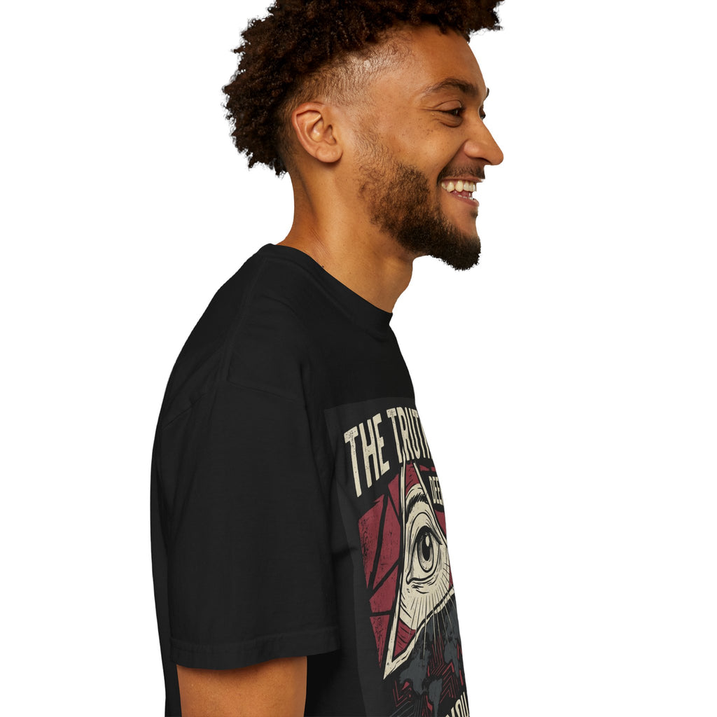 The Truth Is Deeper Than You Think T-Shirt | Conspiracy Graphic Tee